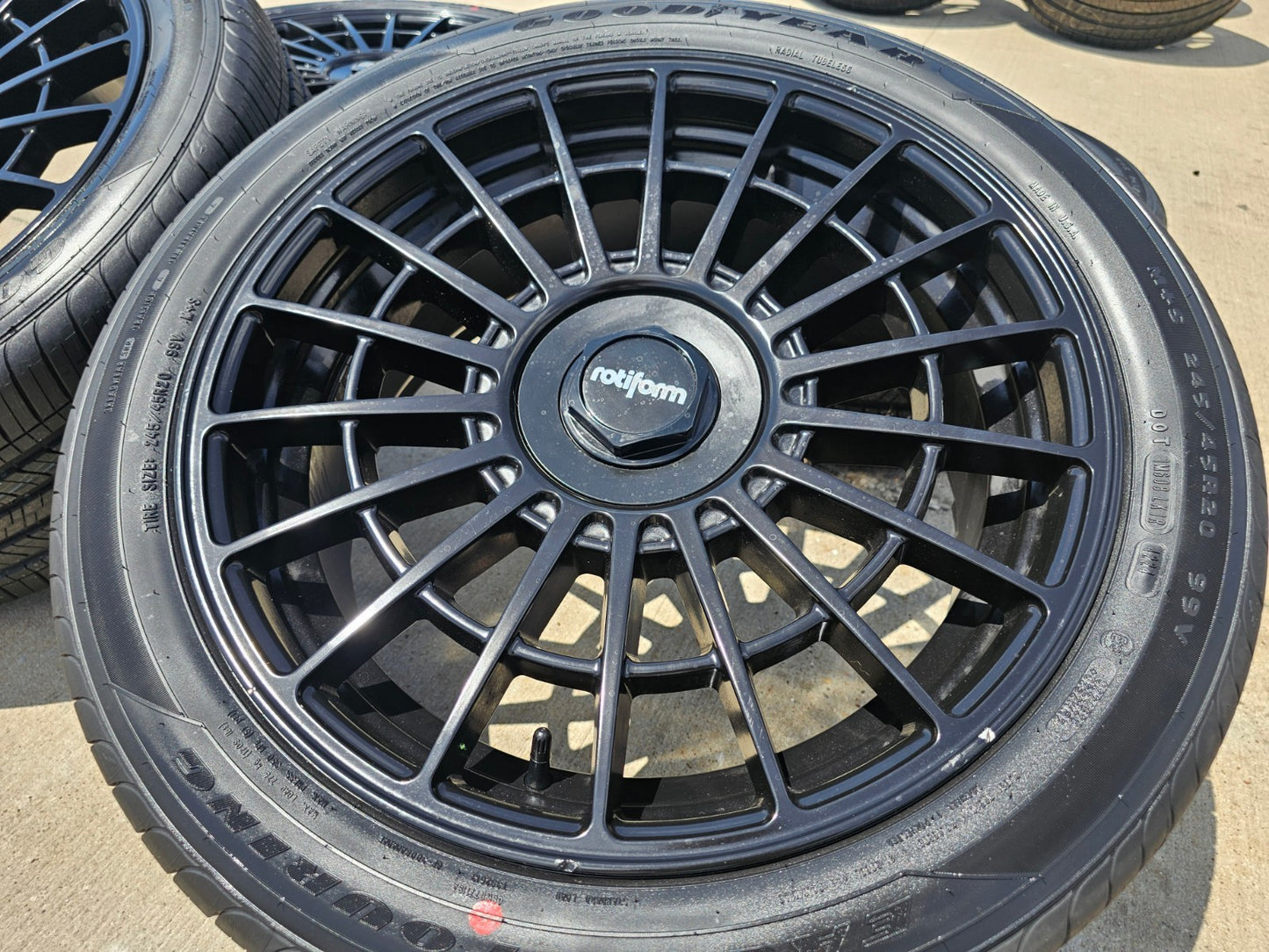 20x8.5 Rotiform LAS-R wheels rims 5x114 5x4.5 Camry Sienna Rav4 Charger NEW