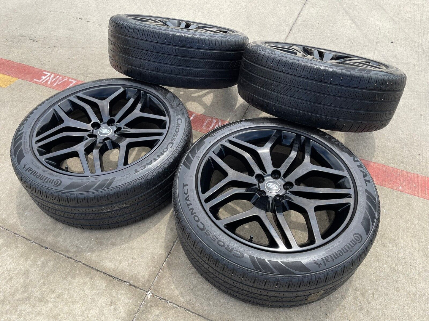 22" Land Rover DEFENDER OEM wheels rims 72255 72282 Range tires