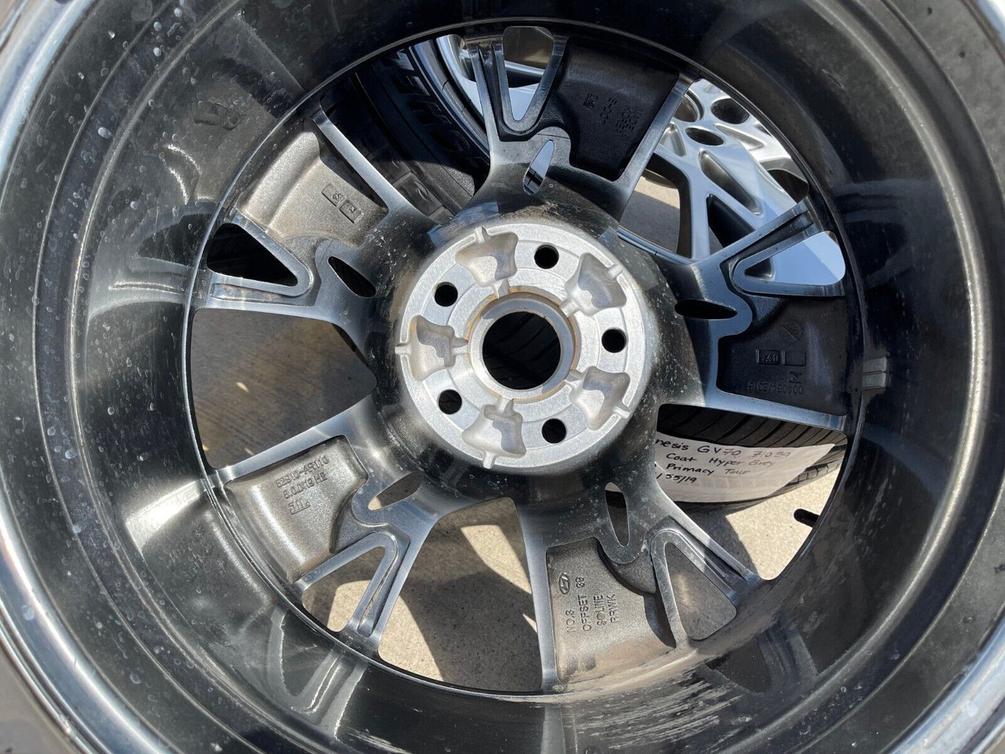19" Hyundai Genesis GV70 GV80 GV90 OEM 71039 wheels rims 2022 2023 2024 2025