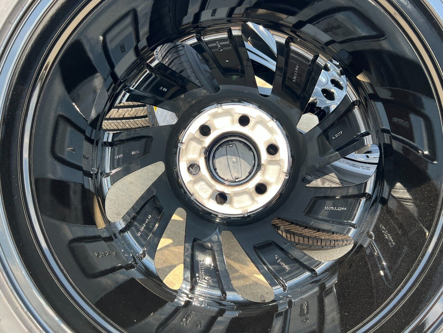 22" Lincoln Navigator OEM rims wheels Black Label tires 10497 2023 2024 2025 NEW