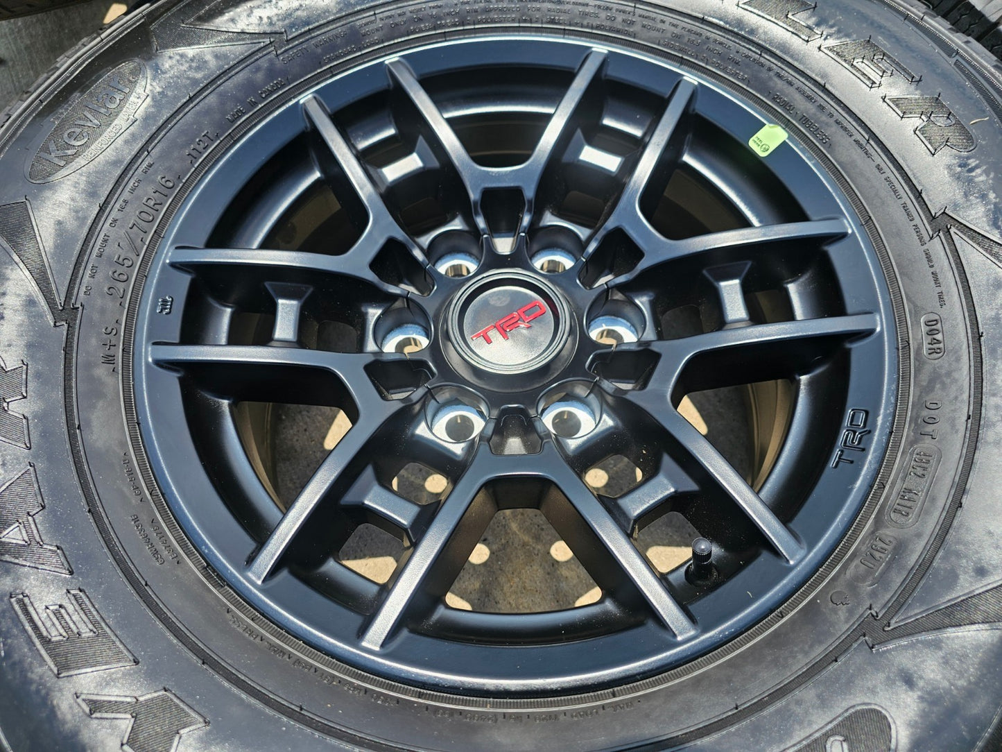 16" Toyota Tacoma TRD wheels rims tires 75258 OEM 4Runner FJ Cruiser