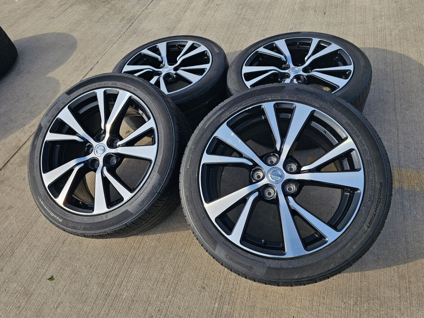18" Nissan Altima Maxima Infiniti OEM 62721 wheels rims tires
