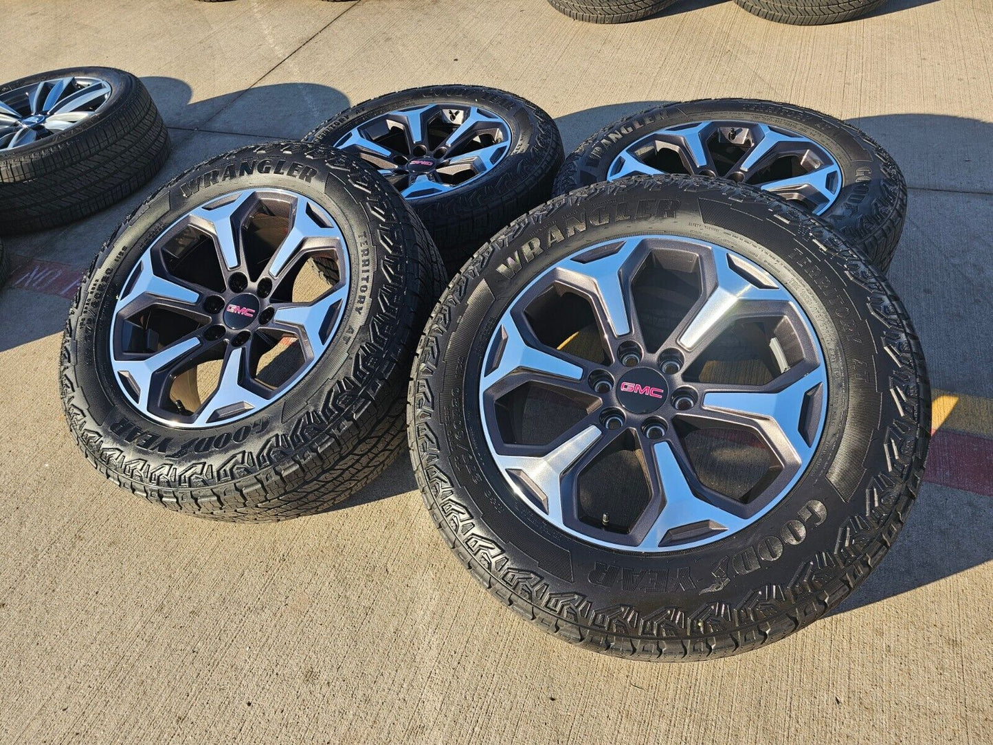 20" GMC Sierra Canyon Chevy Silverado OEM wheels rims 2024 2025 2026 NEW