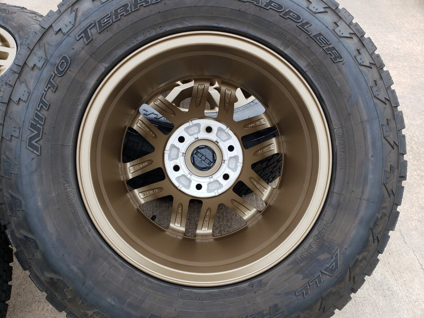 17" Ford Ranger Tremor OEM rims wheels 10431 BRONZE 2022 2023 2024 2025 NITTO