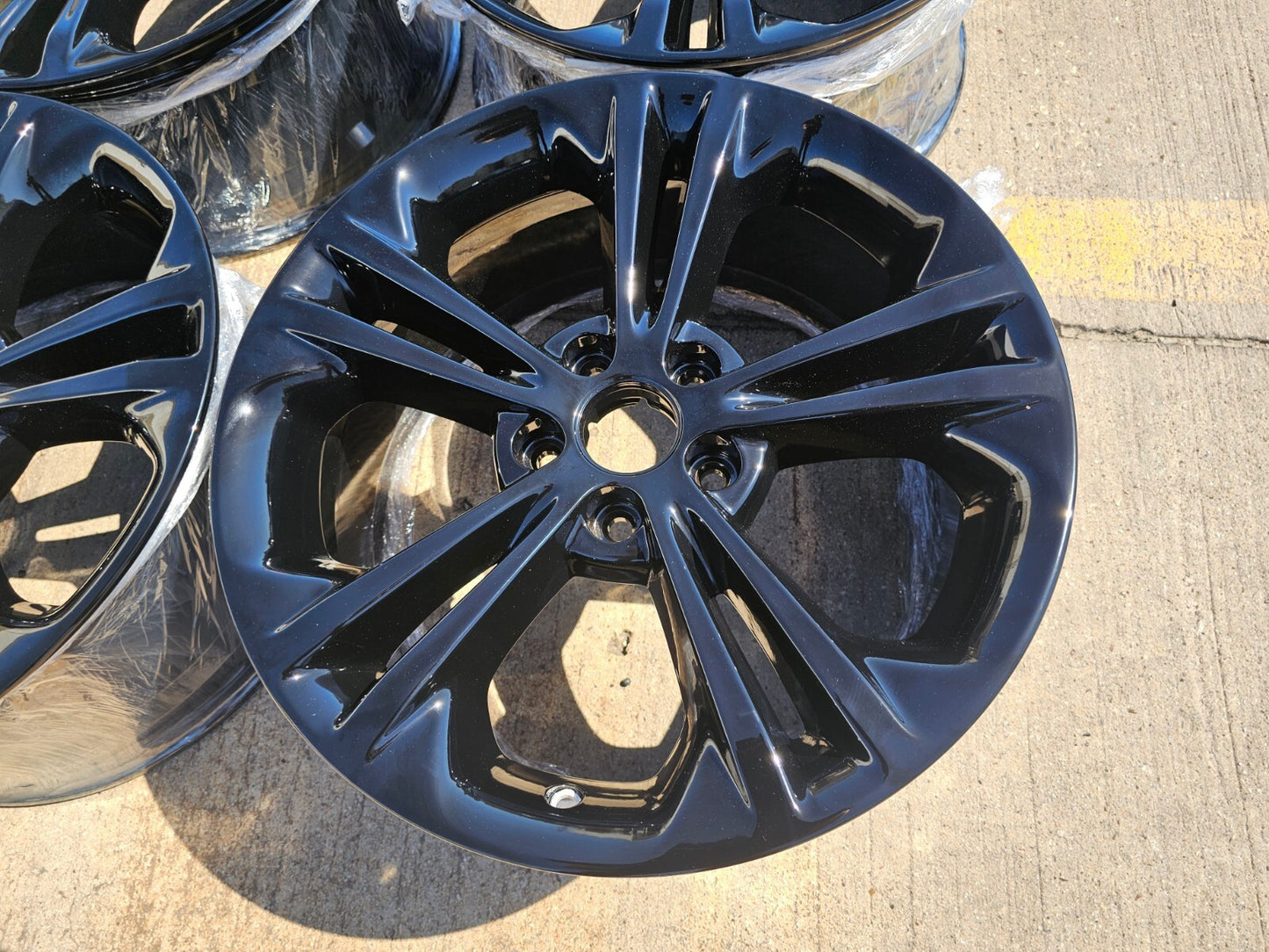 18" Ford Explorer Sport OEM rims wheels black 3922 Taurus NEW