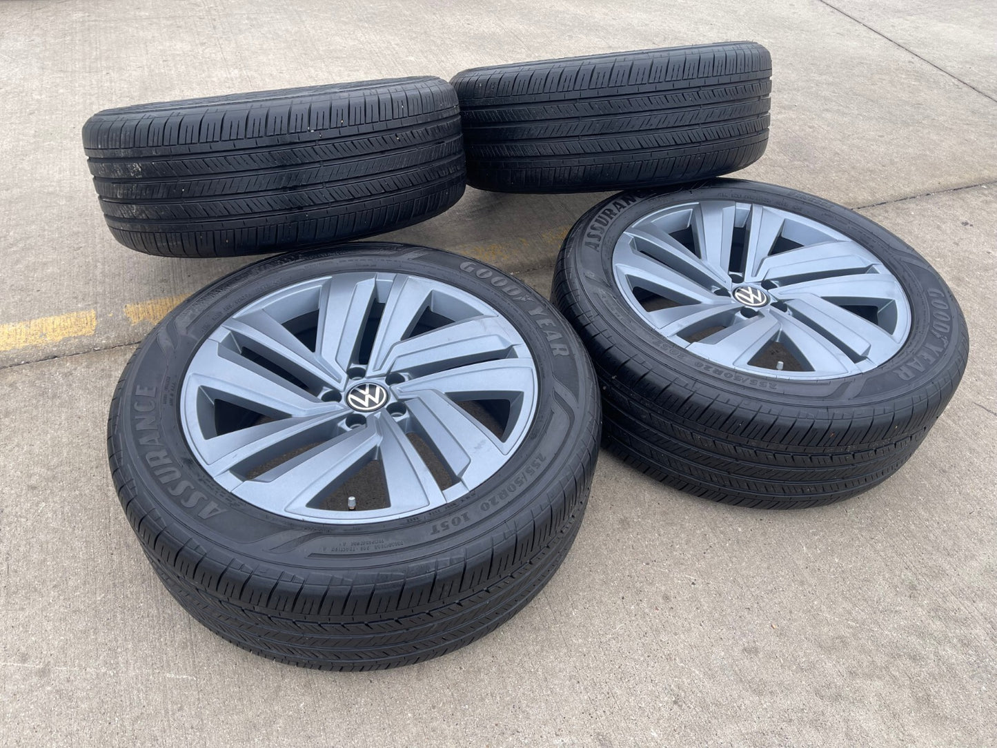 20" VW Atlas OEM wheels rims 70076 96854 Audi Q7 2019 2020 2021 2022 2023 2024