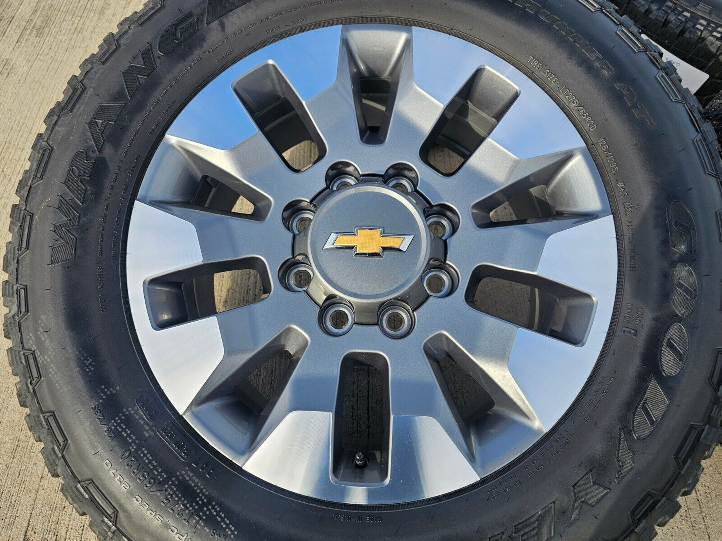 20" Chevy Silverado GMC Sierra AT4 2500 3500 OEM 5960 wheels rims 2024 2025 NEW