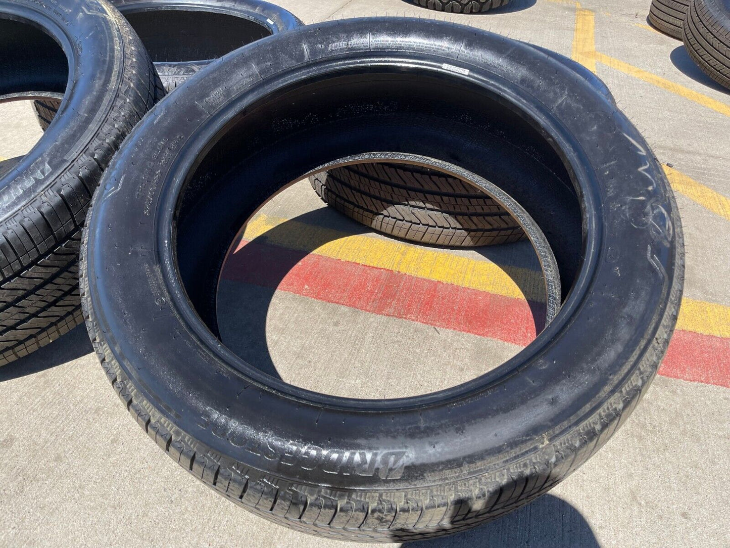 (4) 275/50/22 Bridgestone Dueler Alenza A/S02 tires 11H M+S NEW