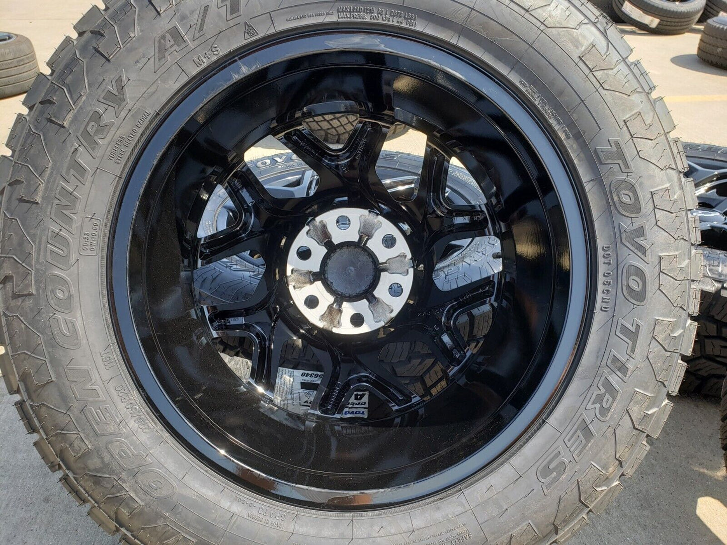 20" GMC Sierra Yukon AT4X Tahoe OEM 95369 wheels rims 2023 2024 2025 NEW