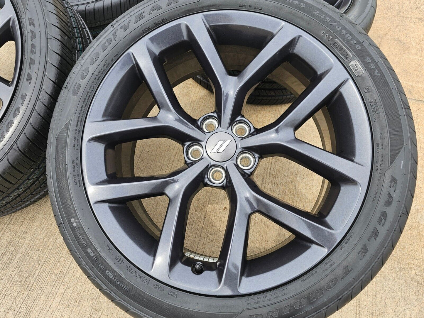 20" Dodge Charger Challenger Chrysler 300 OEM wheels rims 2652 tires NEW