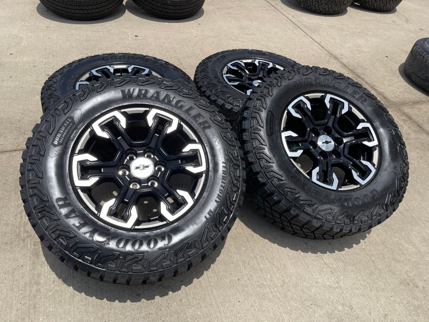 18" Chevy Silverado ZR2 Tahoe GMC Sierra OEM 95415 wheels rims 2025 2026 NEW