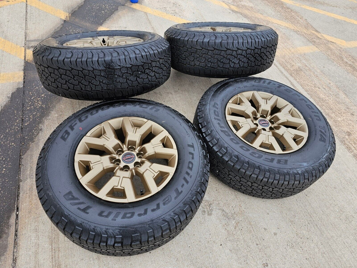 17" Nissan Frontier OEM BRONZE Desert Runner 62832 wheels rims 2024 2025 NEW