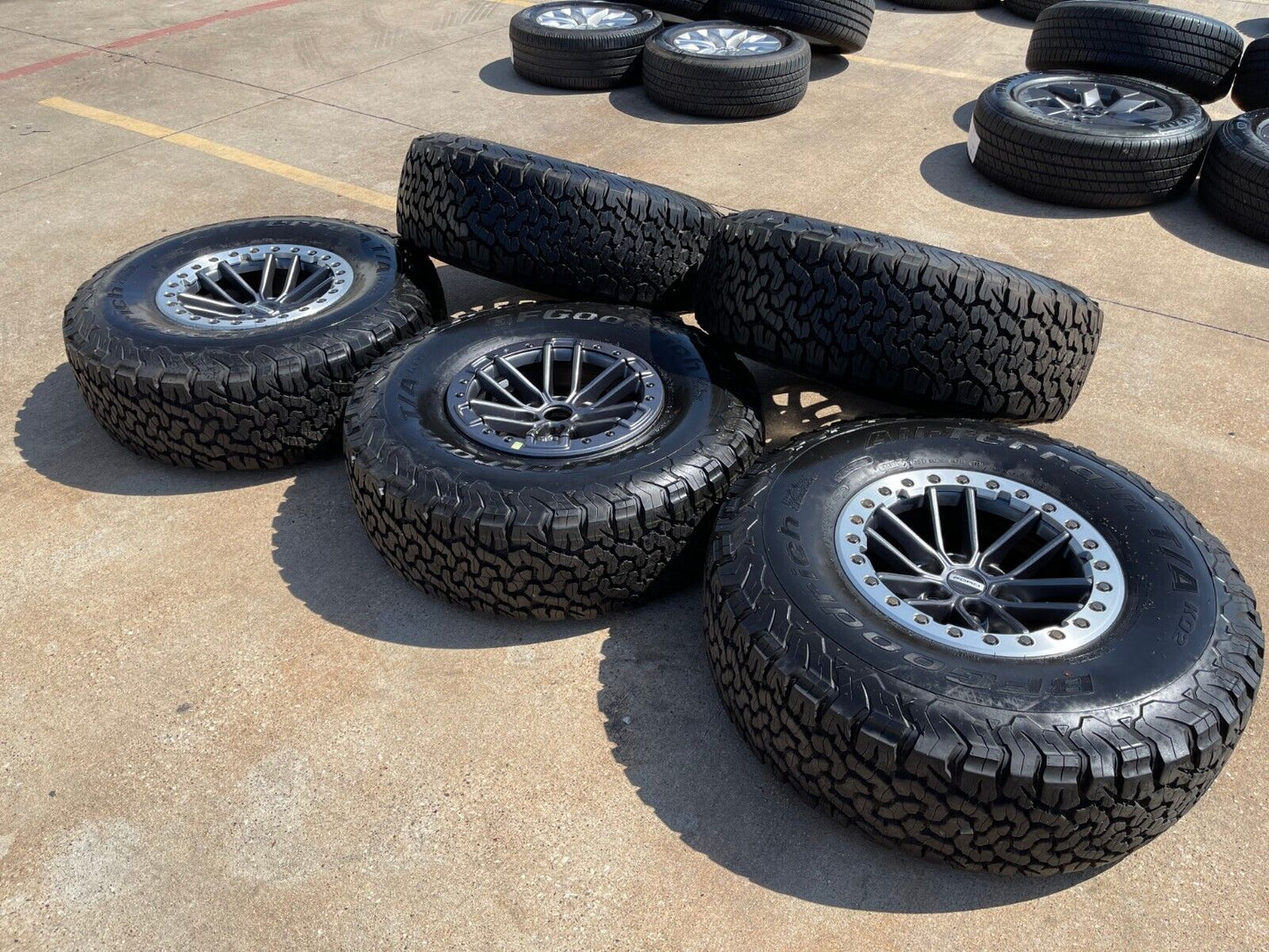 (5) 17" Ford F-150 Raptor OEM rims wheels TRUE BEADLOCK 96450 Expedition BFG 37"