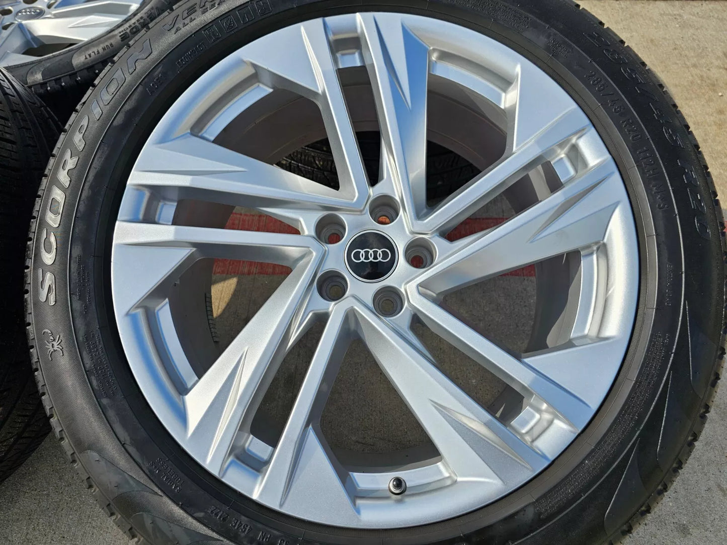 20" Audi Q7 OEM wheels rims Q8 RS S VW Atlas 12053 tires 2021 2022 2023 2024