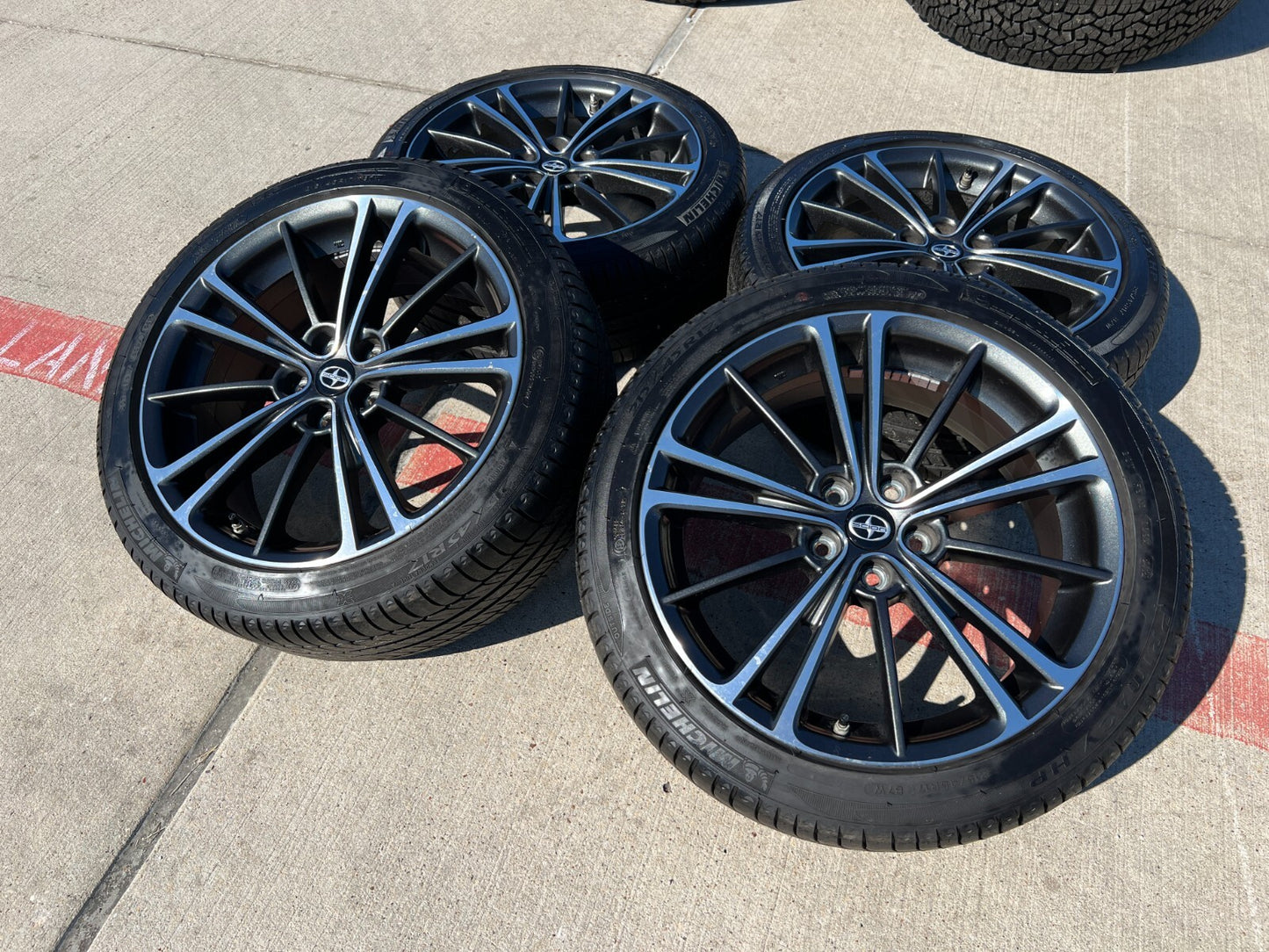 17" Scion FR-S OEM wheels rims 86 BRZ 86 69621 tires