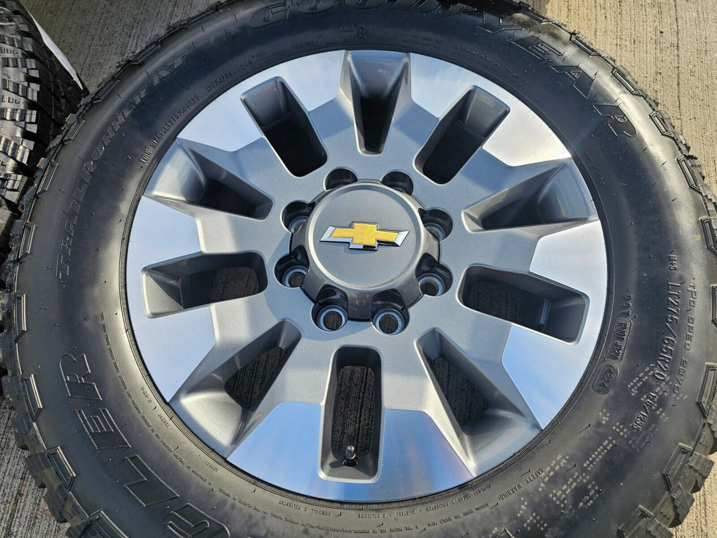 20" Chevy Silverado GMC Sierra AT4 2500 3500 OEM 5960 wheels rims 2024 2025 NEW