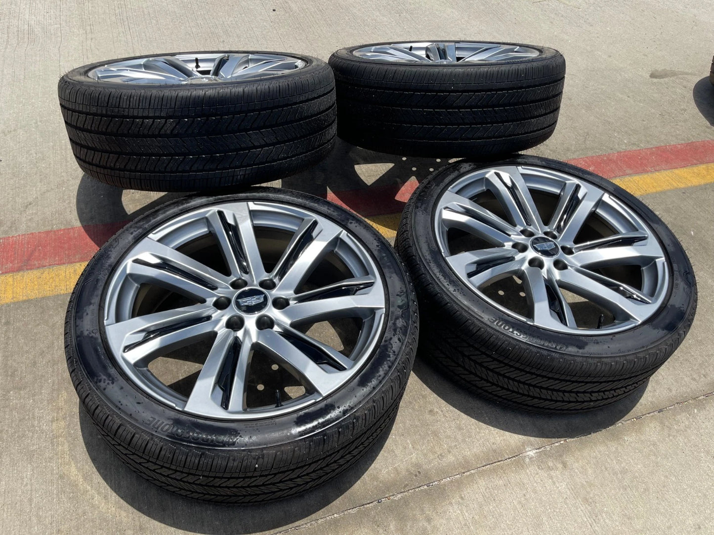 24" Cadillac Escalade V OEM wheels rims tires 2022 2023 2024 2025 2026