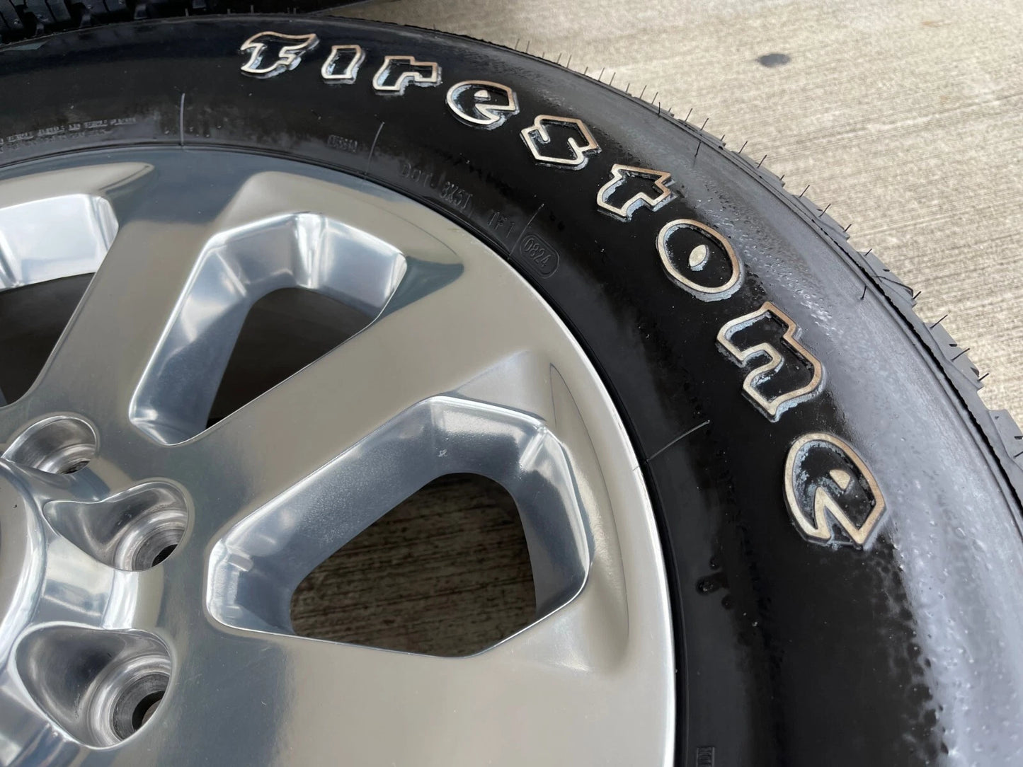 20" Dodge Ram 2500 3500 LARAMIE OEM 2700 wheels rims A/T tires 2024 2025 NEW