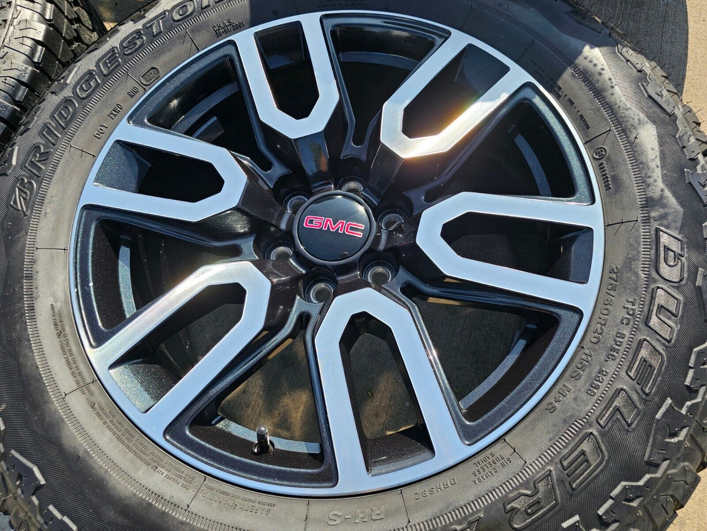 20" GMC Sierra Yukon Chevy OEM black 5914 5918 wheels rims 2023 2024 2025 NEW