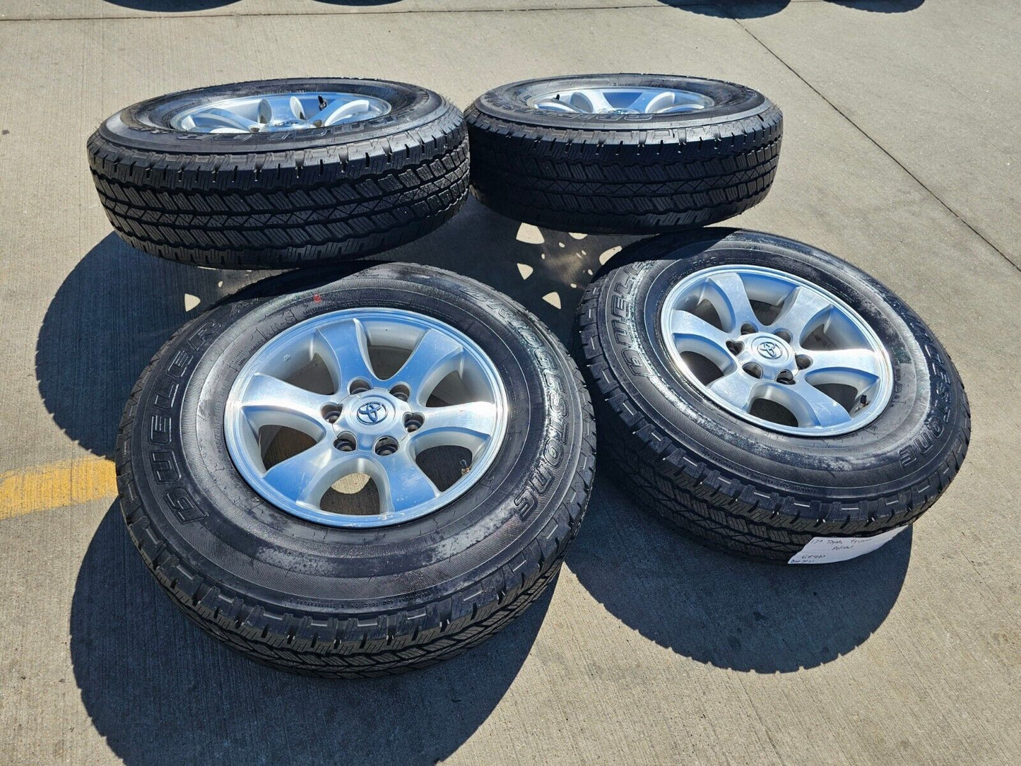 17" Toyota 4Runner Tacoma OEM wheels rims 69430 FJ tires