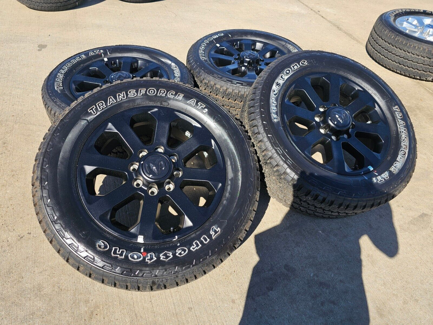 20" Dodge Ram 2500 3500 LARAMIE OEM 2700 wheels rims tires 2023 2024 2025 NEW