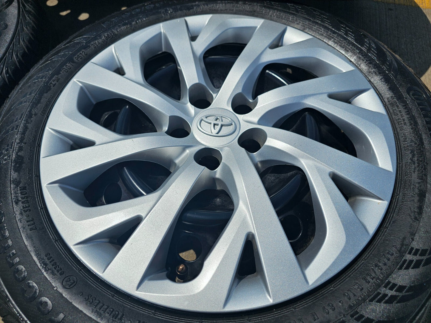 16" Toyota Corolla OEM wheels rims 75253 tires 2021 2022 2023 2024