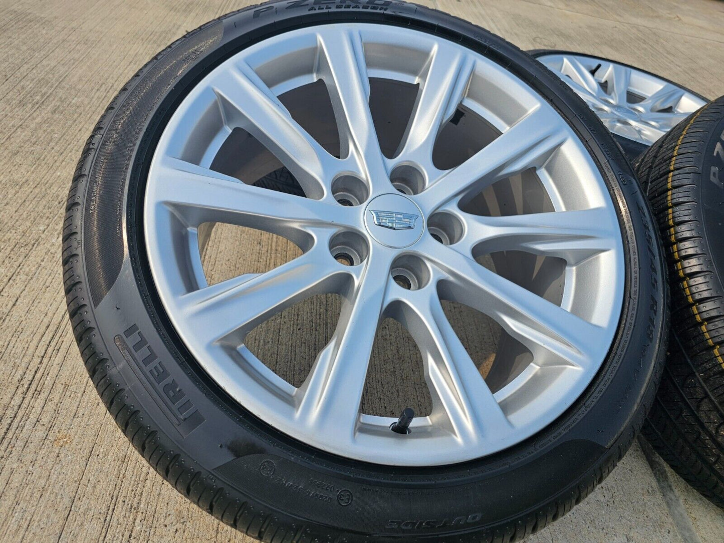 18" Cadillac CT5 Platinum wheels rims 4836 tires 2022 2023 2024 2025 NEW