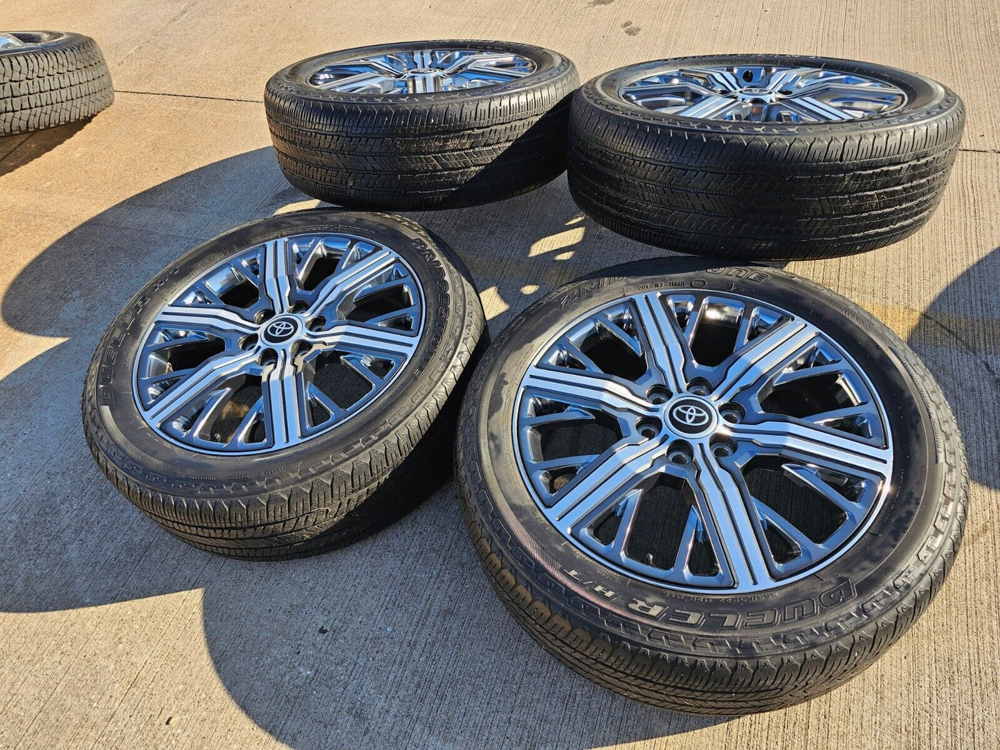 22" Toyota Tundra CAPSTONE OEM wheels rims 75282 95457 Sequoia 2023 2024 2025