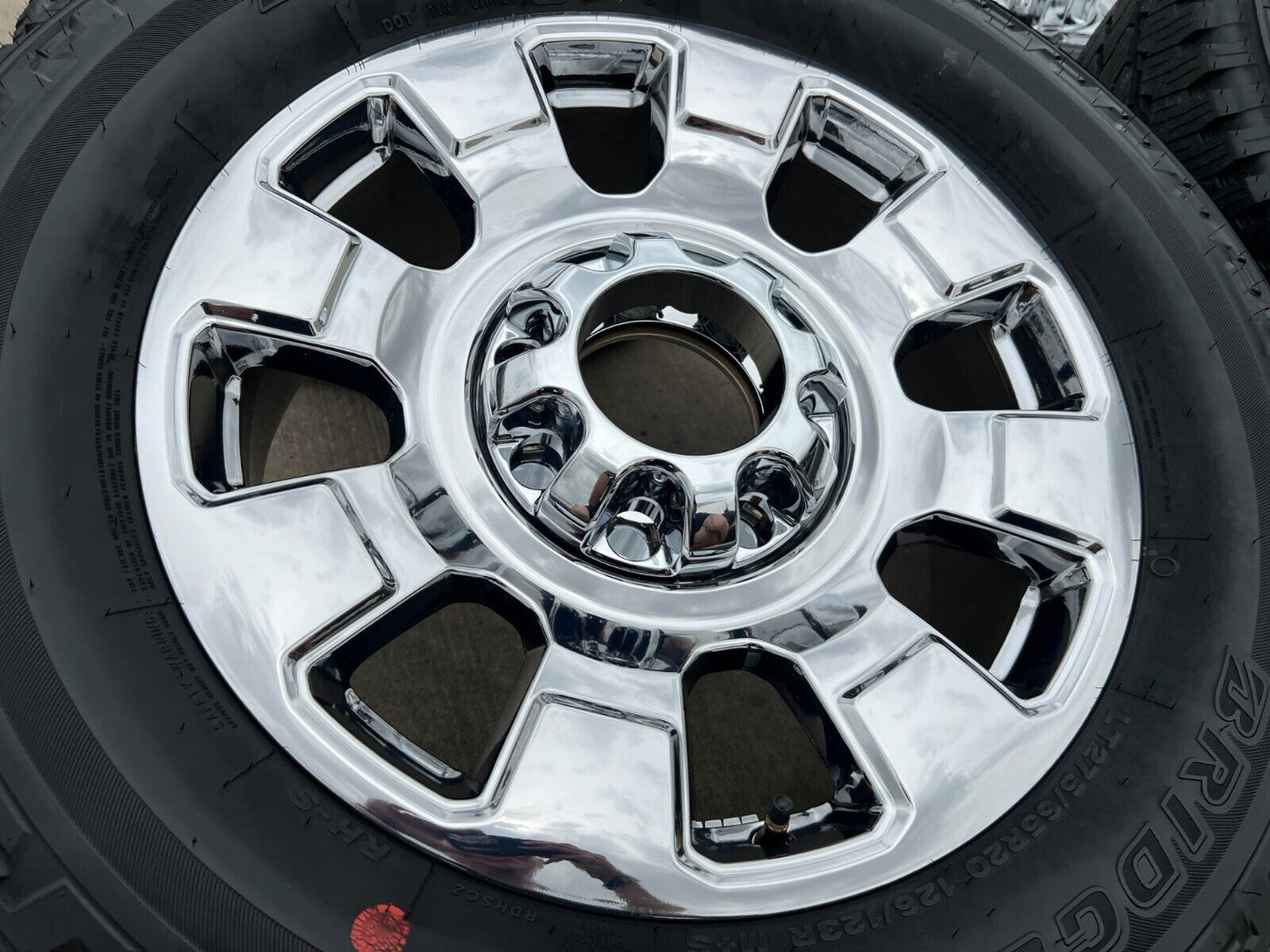 20" Ford F-250 F-350 OEM chrome Lariat 10295 wheels rims 2024 2025 NEW