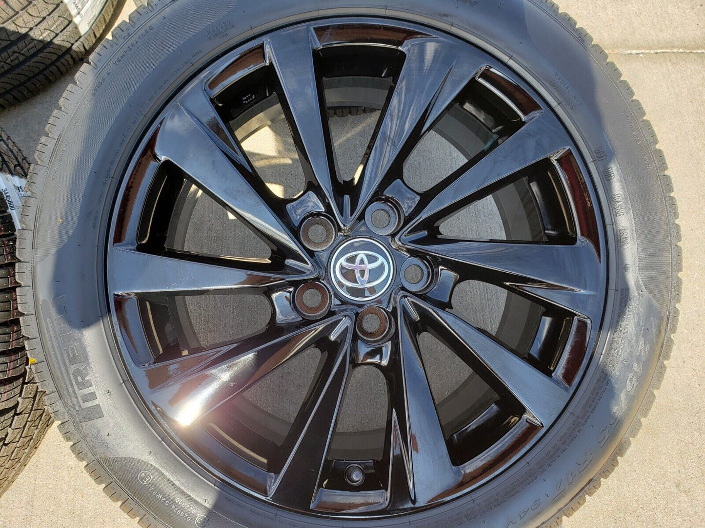 17" Toyota Camry Avalon OEM wheels rims 69137 96992 CHR black 2023 2024 2025 NEW