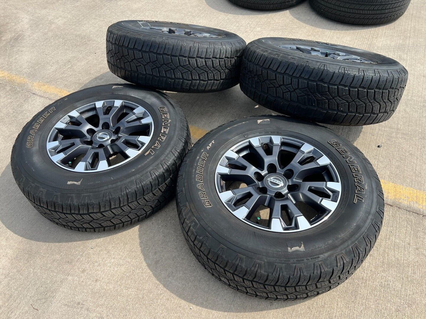 18" Nissan Titan Armada PRO-4X OEM 62751 wheels rims 2021 2022 2023 2024 2025