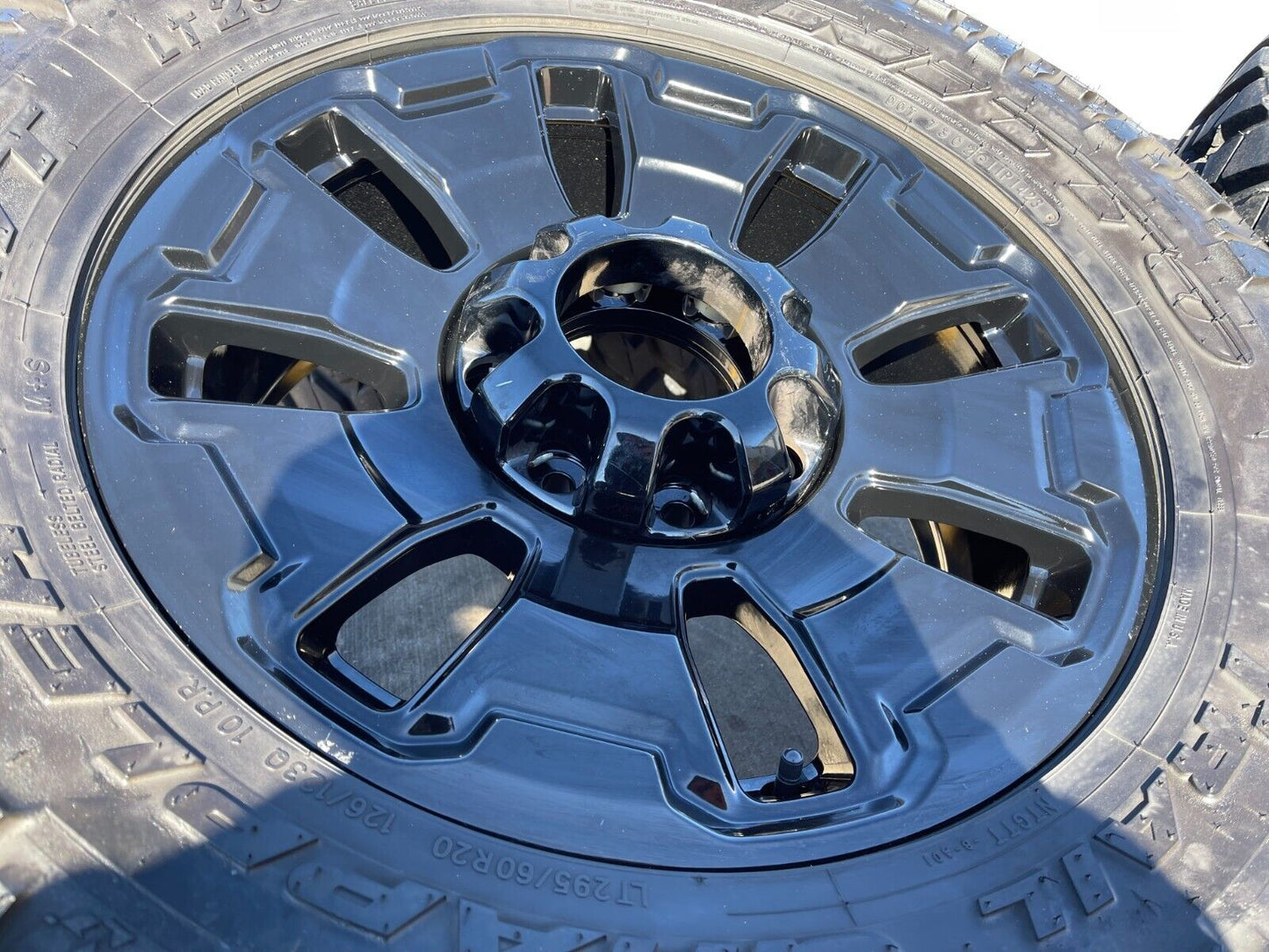 20" Ford F-250 F-350 OEM Limited Tremor 10487 wheels rims 2024 2025 NITTO 34"