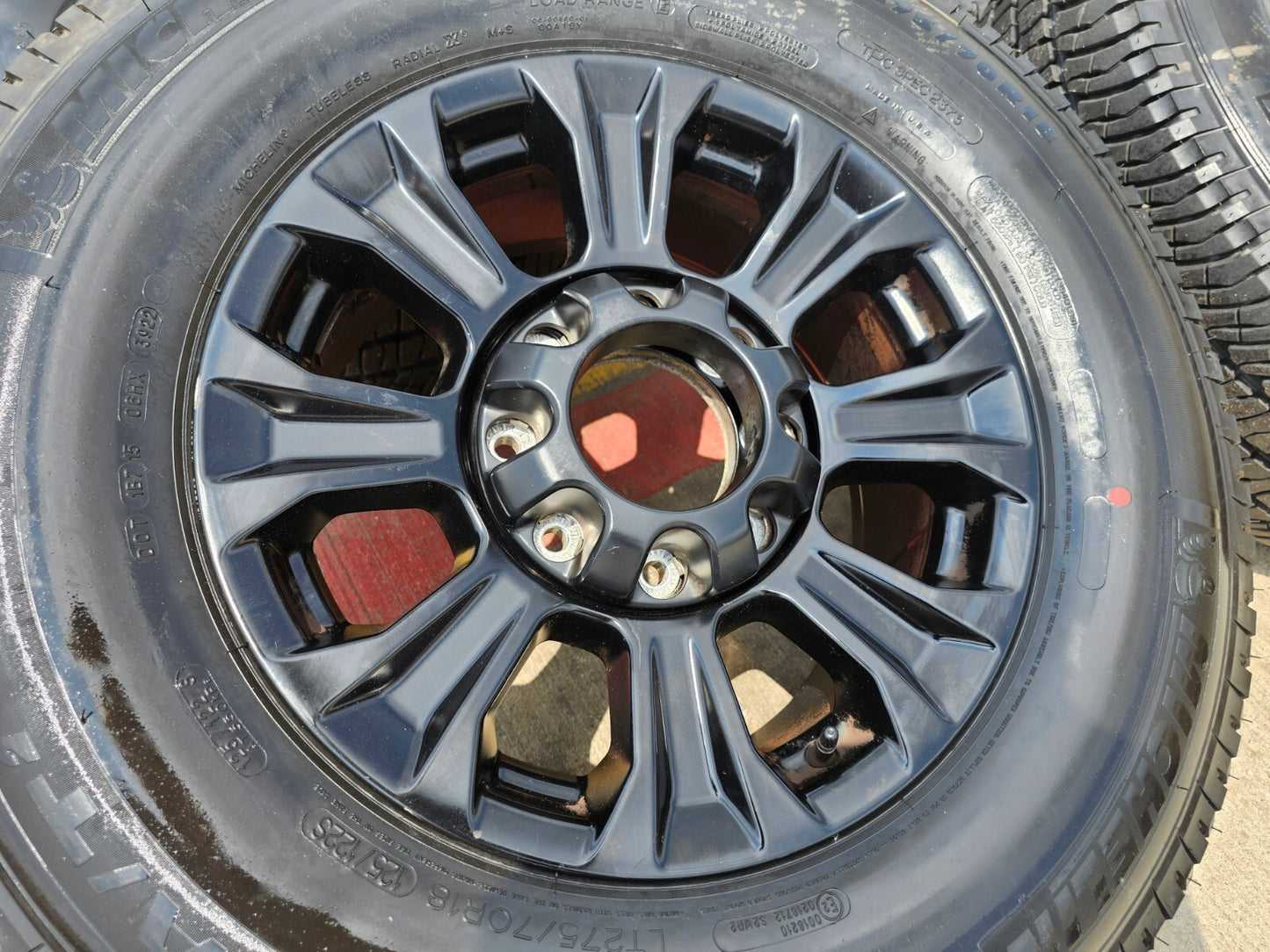 18" Ford F-250 F-350 OEM rims wheels 10097 tires MICHELIN NEW