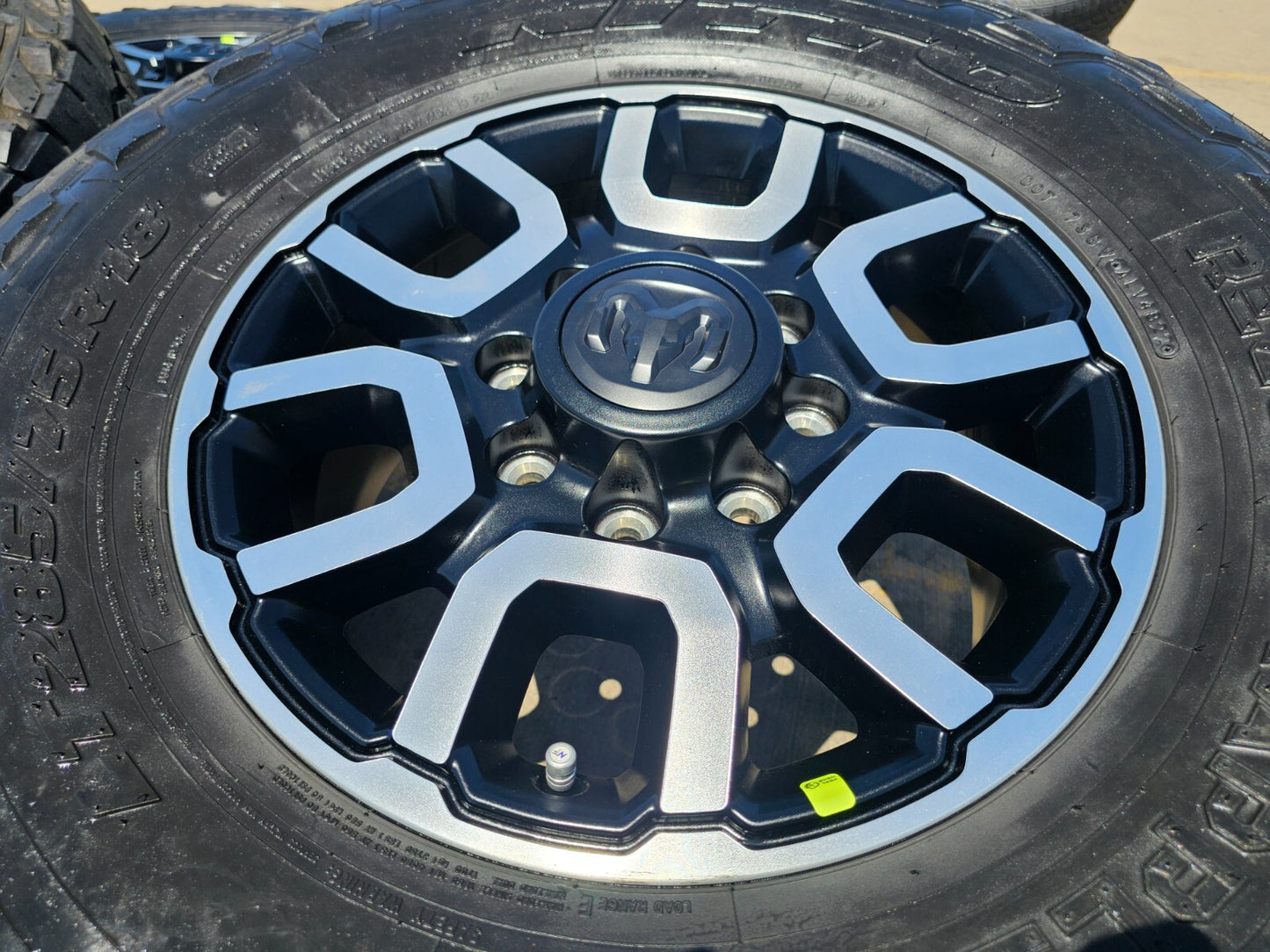 18" Ram 2500 3500 LARAMIE OEM wheels rims 2694 tires 35" NITTO