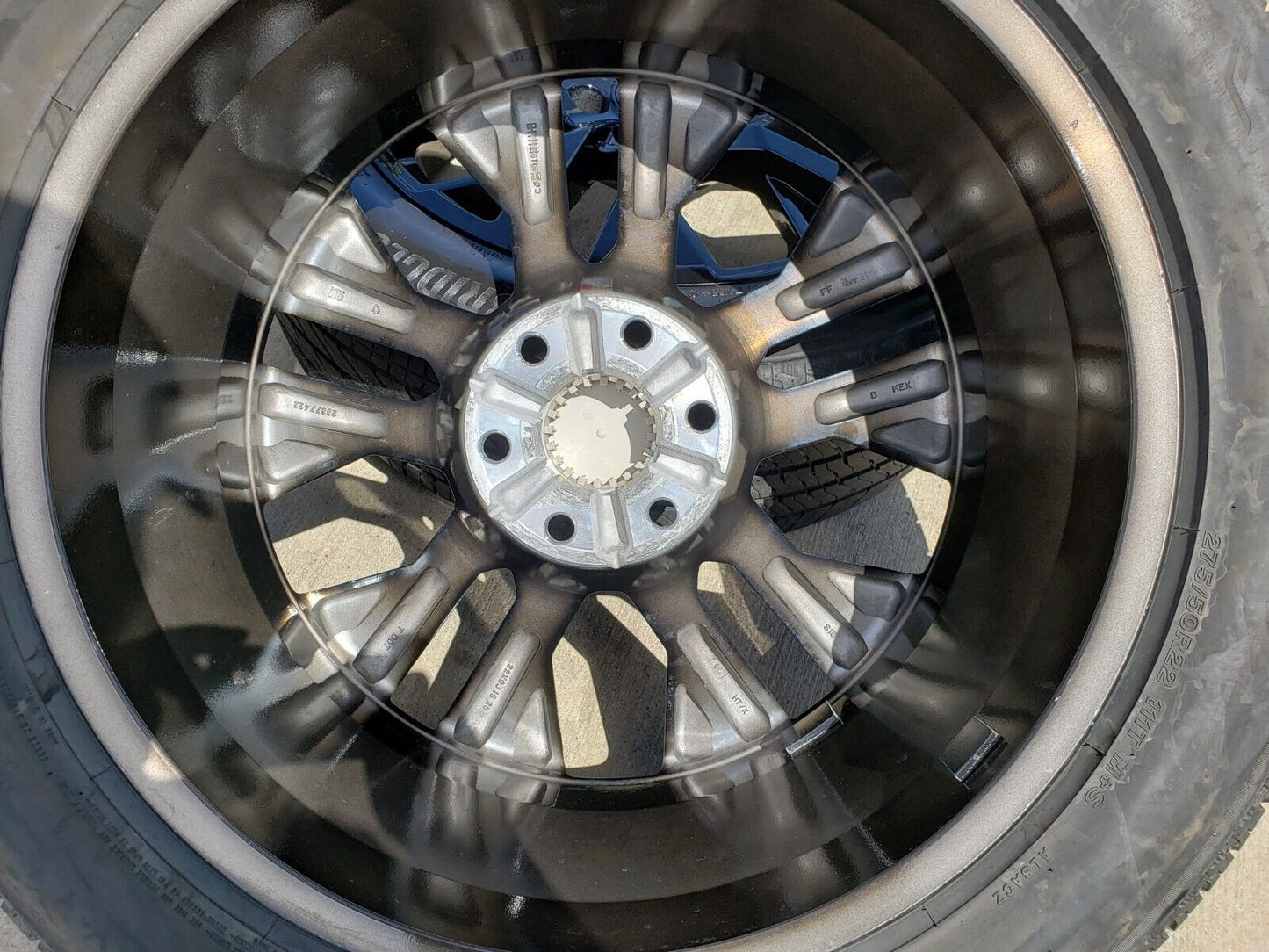 22" Chevy Silverado GMC OEM black Yukon Tahoe 5903 wheels rims 2022 2023 2024