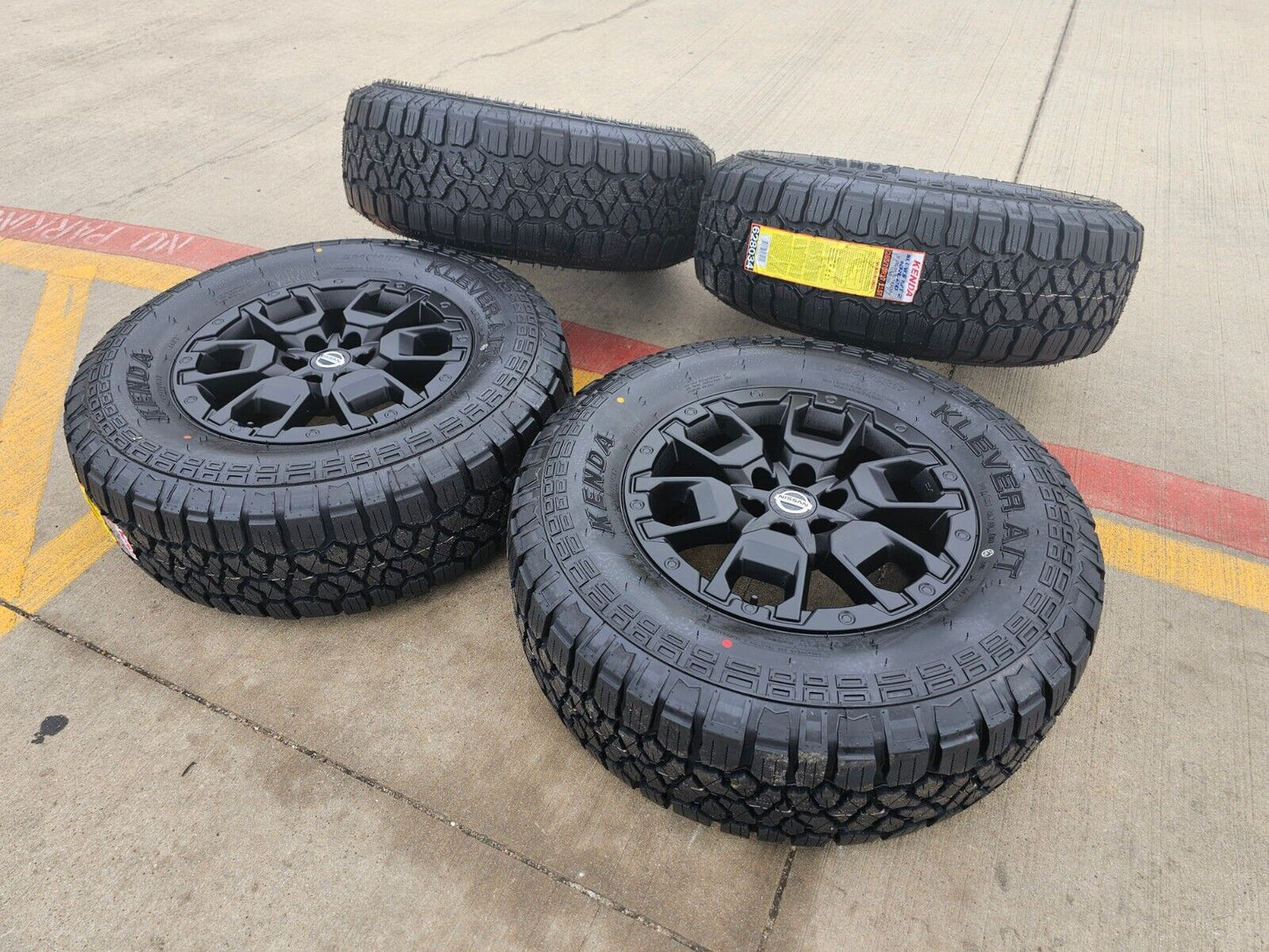 17" Nissan Frontier OEM Desert Runner 62834 wheels rims tires 2024 2025 NEW