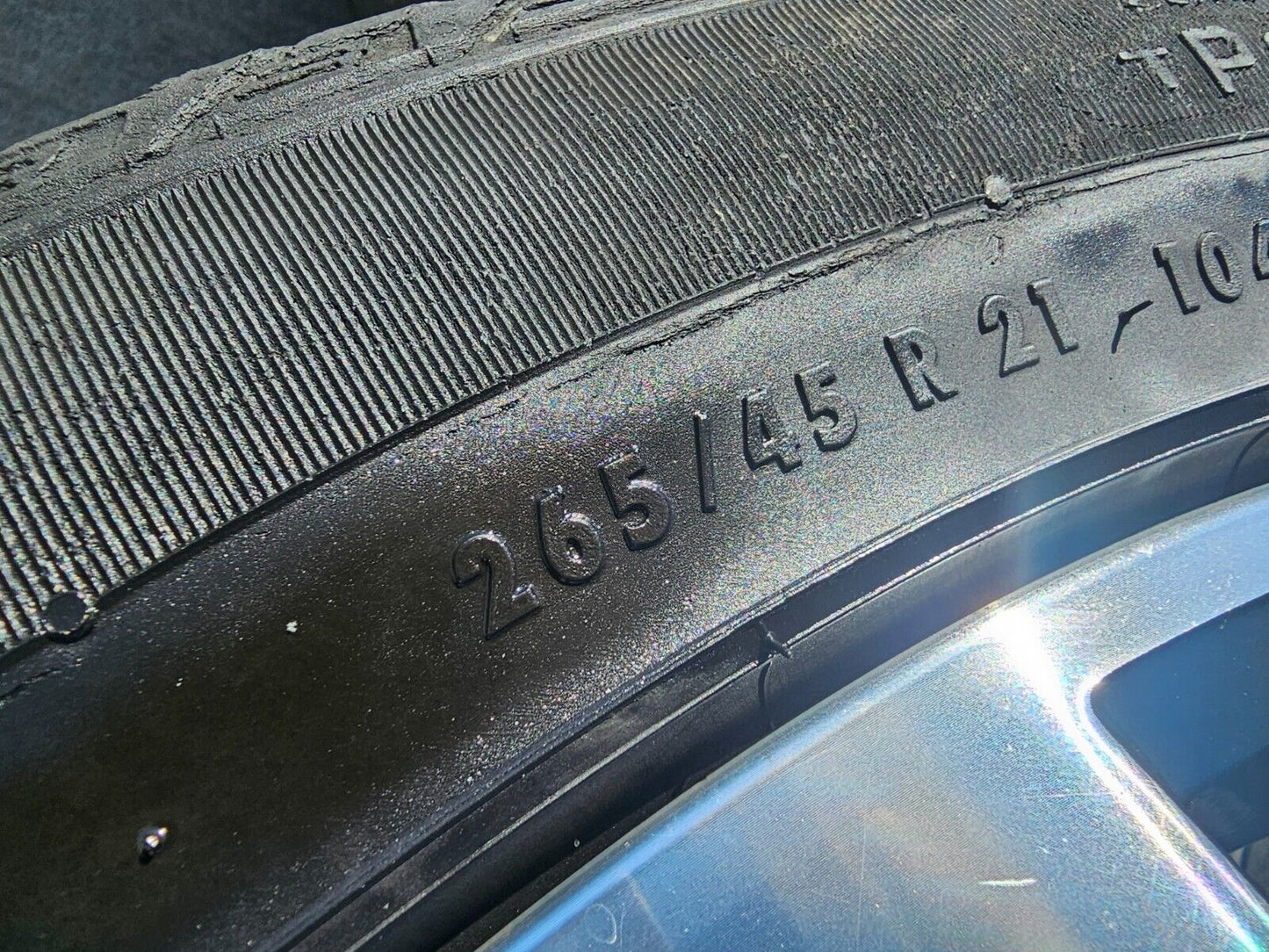 21" VW Atlas SEL R-Line OEM 70077 wheels rims tires