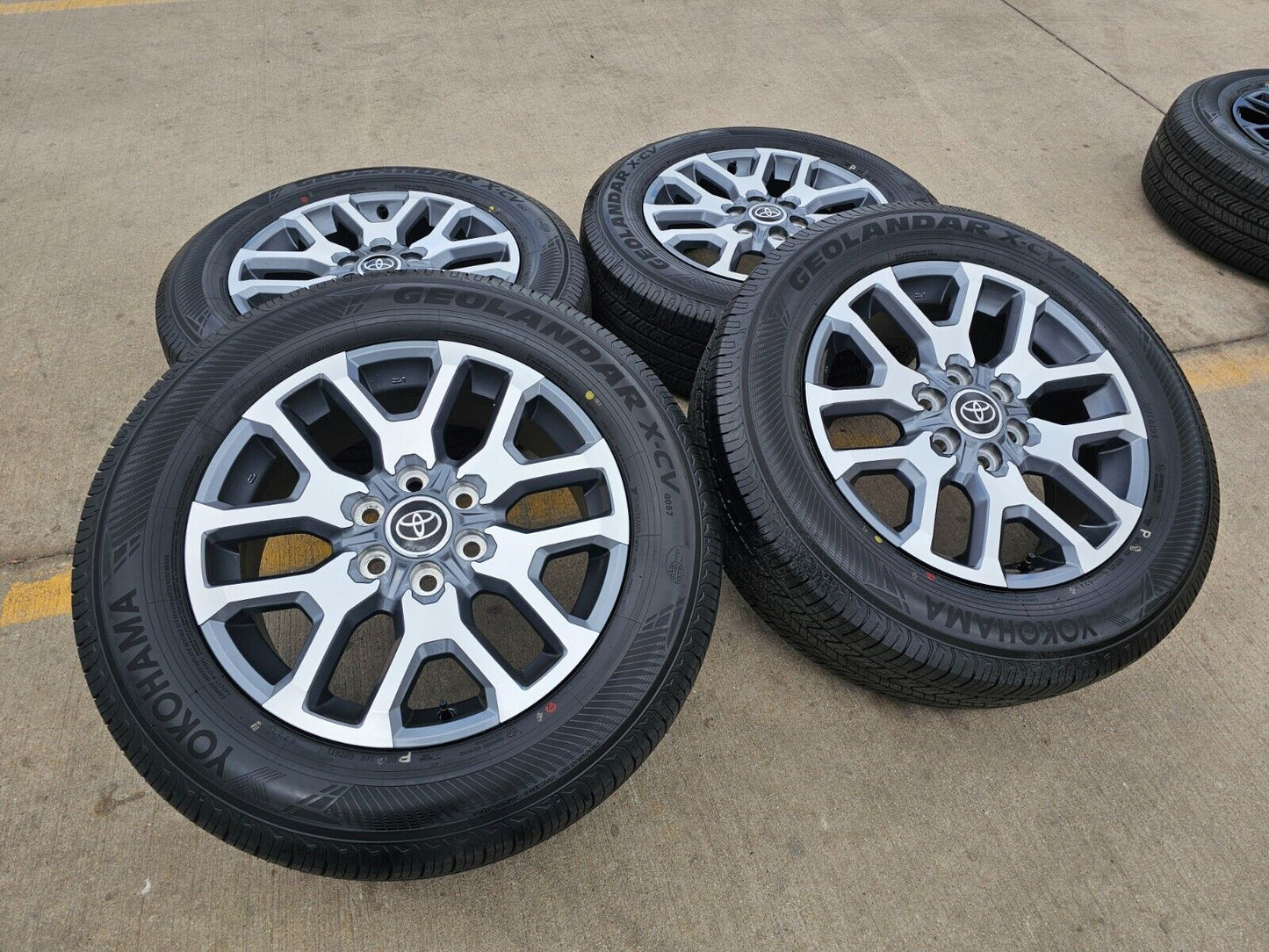 20" Toyota Tundra 2022 2023 TSS TRD OEM wheels rims tires 95359 Sequoia 75277