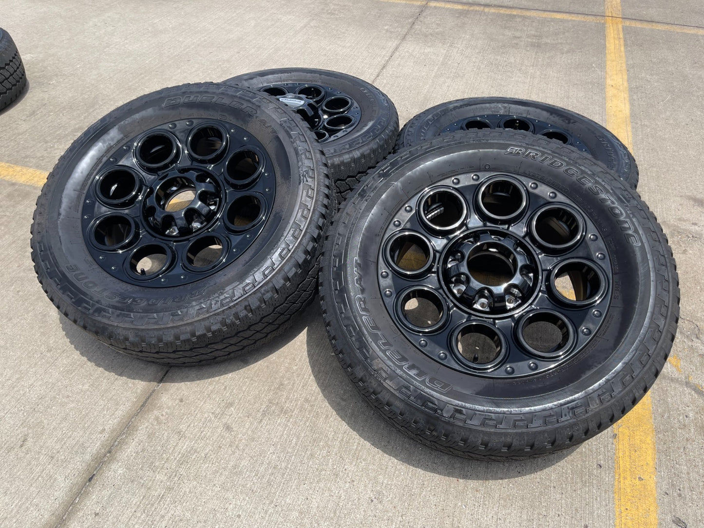 20" Ford F-250 F-350 OEM black TREMOR wheels rims 10299 tires