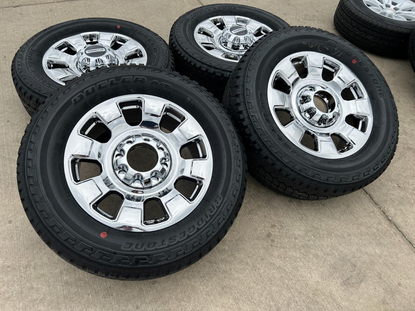 20" Ford F-250 F-350 OEM chrome Lariat 10295 wheels rims 2024 2025 NEW