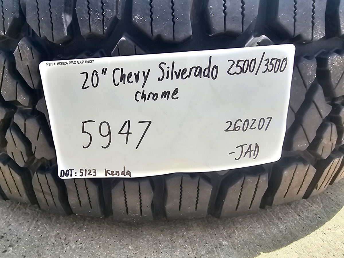 20" GMC Sierra DENALI Chevy Silverado 2500 3500 OEM 5960 5947 wheels rims SET