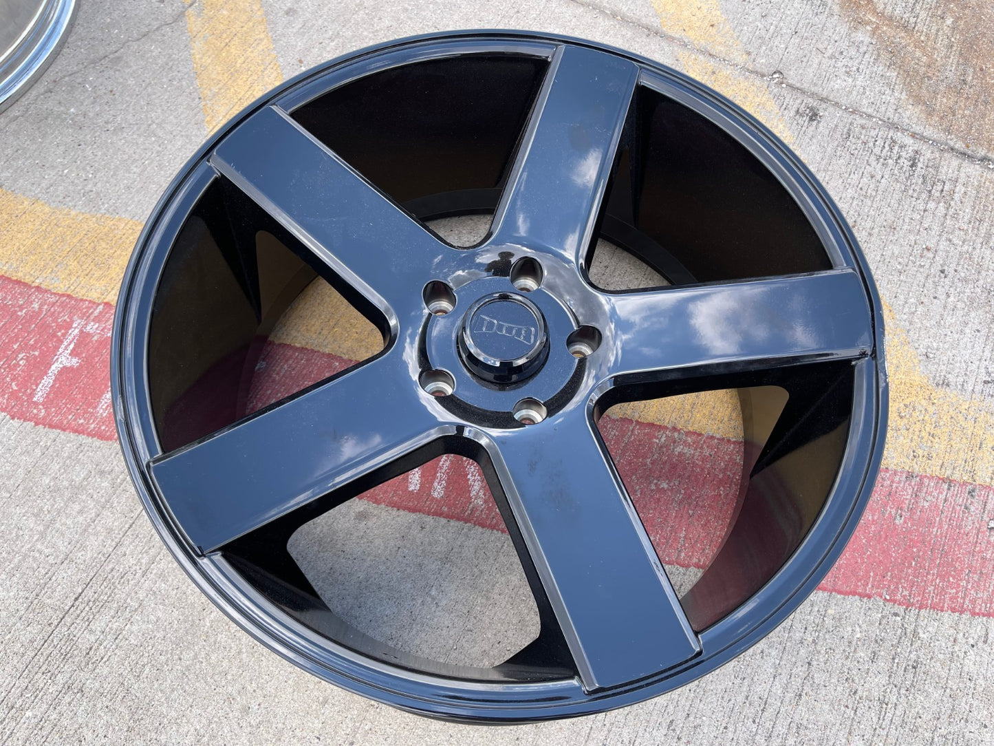 (1) 22" 22x9.5 DUB Baller Dodge Ram 1500 wheel rim spare +26