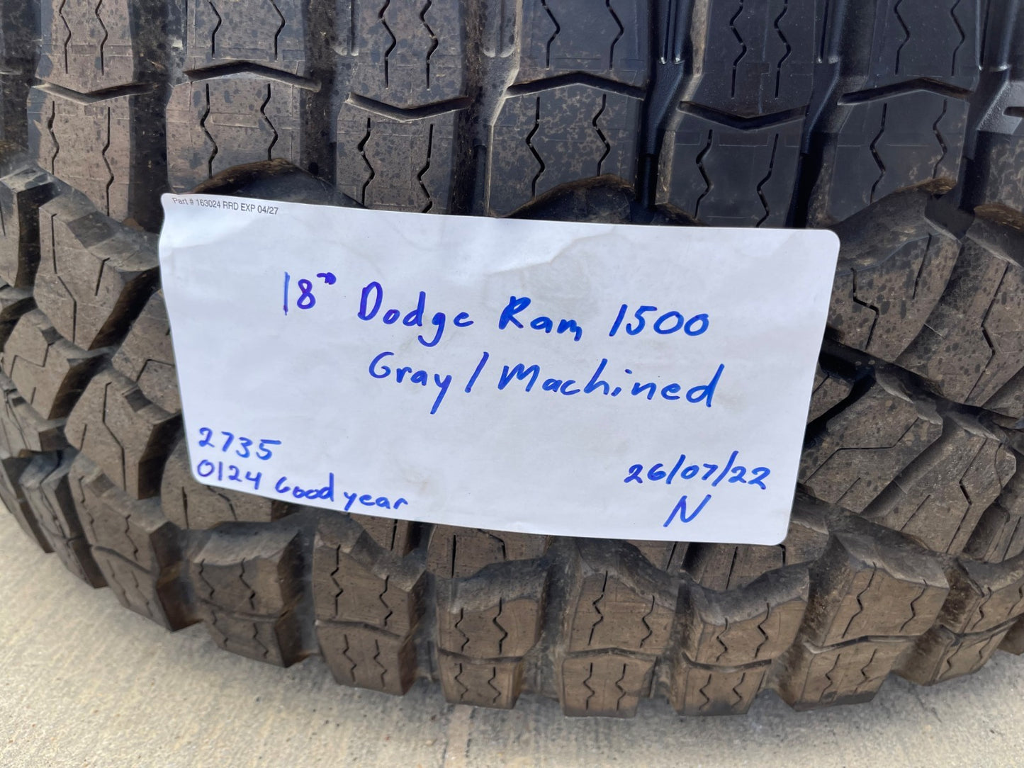 (5) 18" Dodge Ram 1500 TRX Beadlock OEM 2735 RHO wheels rims SET 2024 2025 2026