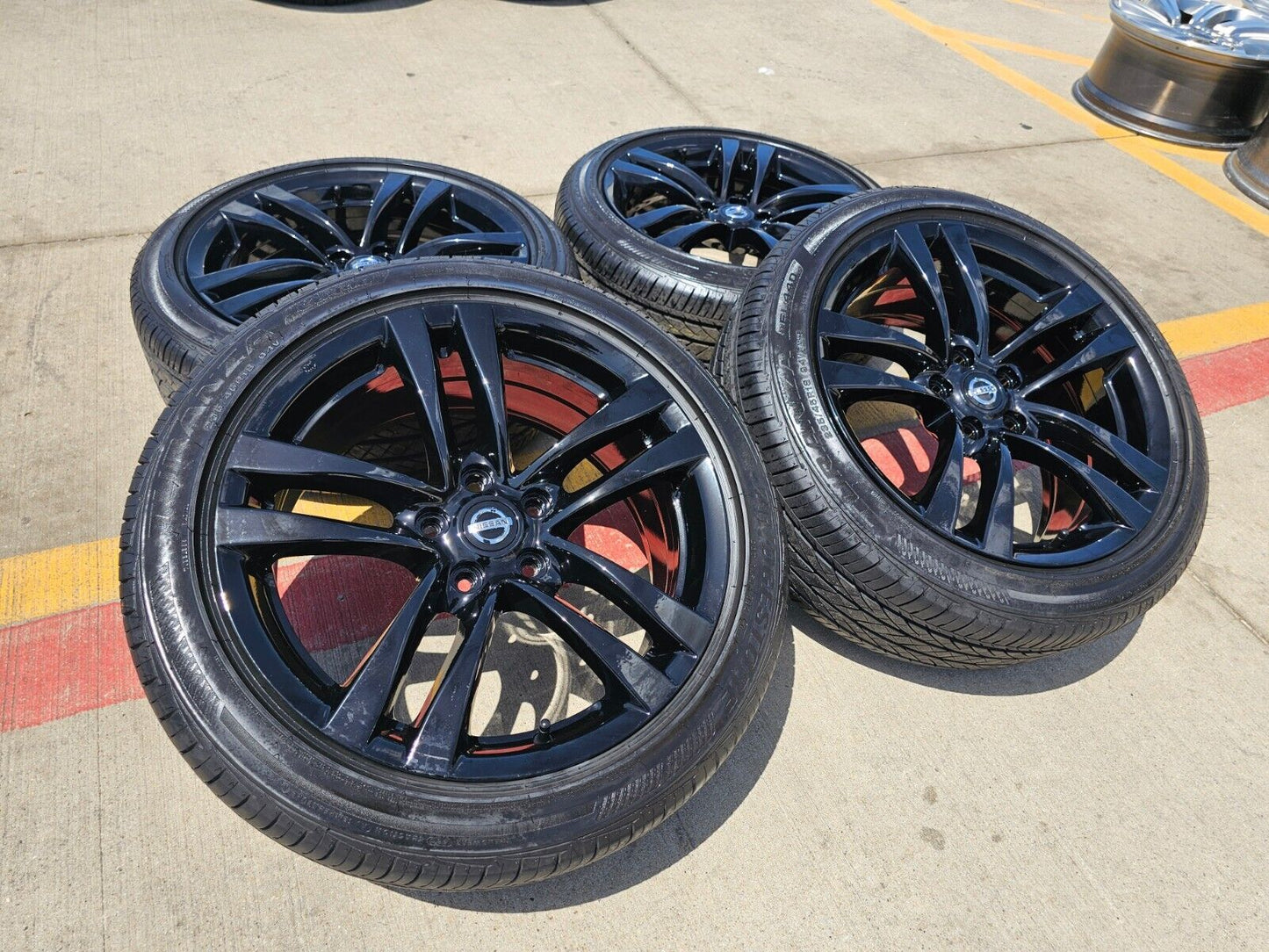 18" Infiniti G37 Q50 OEM wheels rims Nissan Altima Maxima 73702 tires