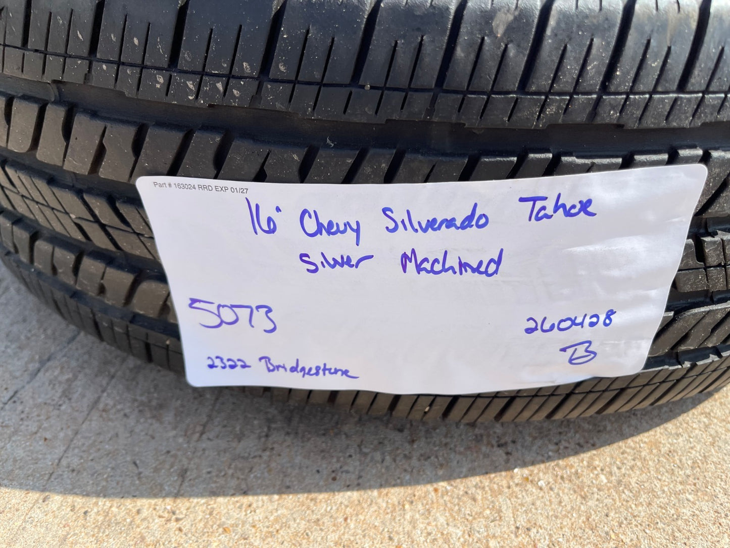 16" Chevy Silverado 1500 Tahoe OEM 5073 wheels rims 2002 2003 2004 2005 2006
