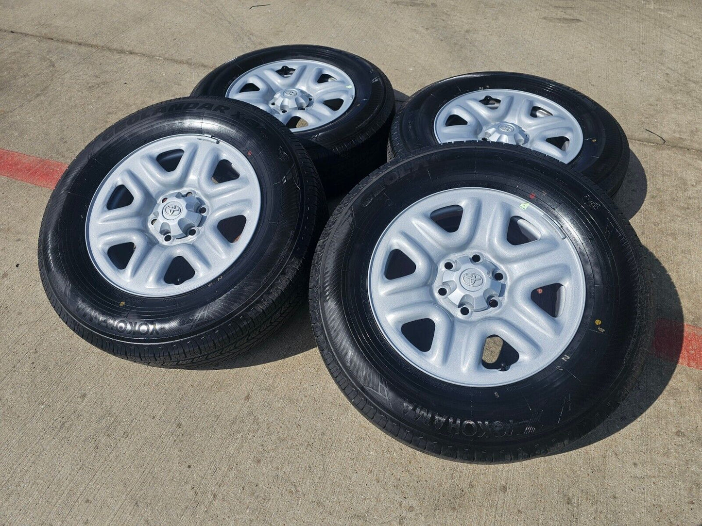 18" Toyota Tundra TSS TRD OEM wheels rims Sequoia LX600 99083 2023 2024 2025 NEW