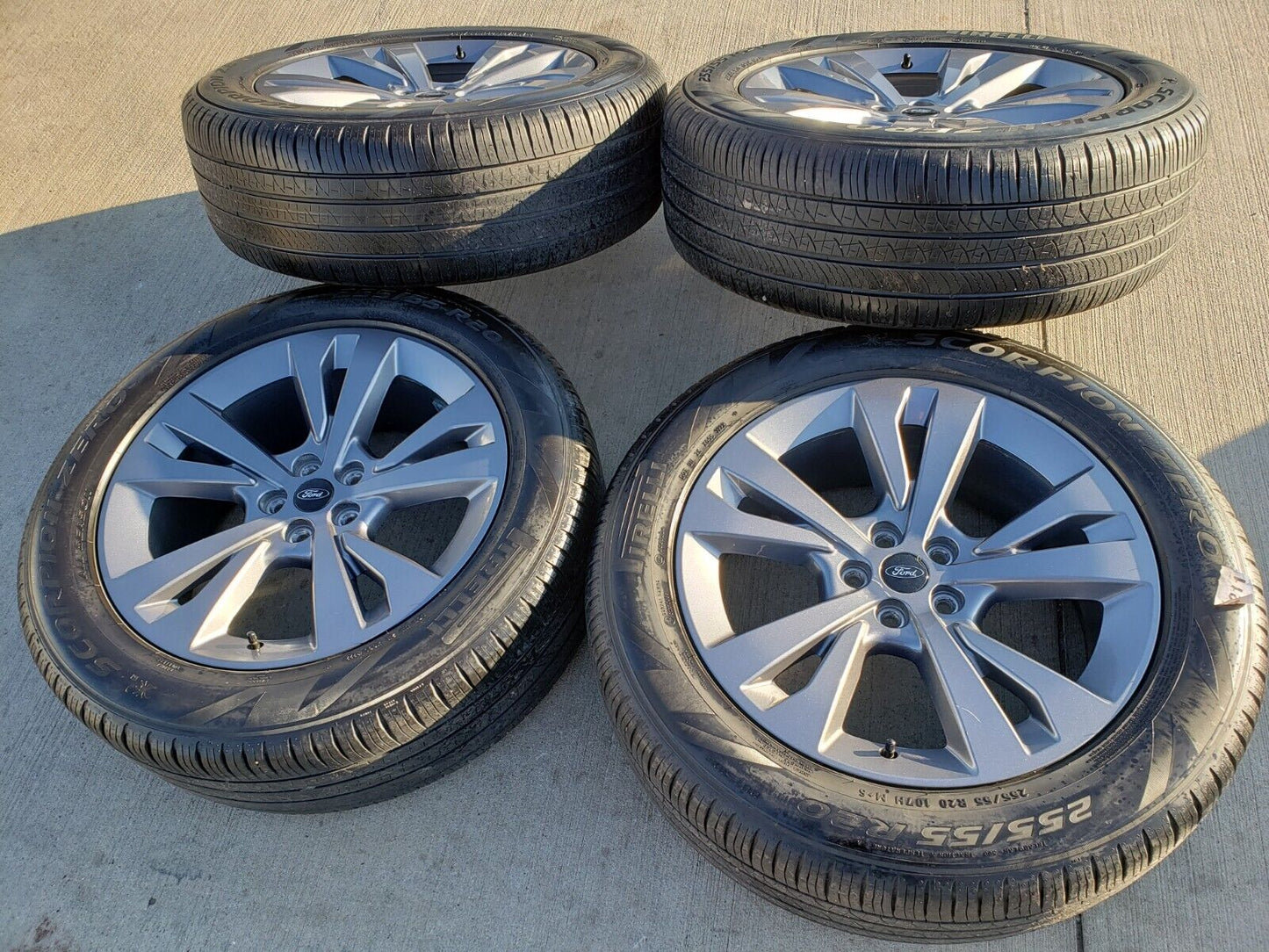 20" Ford Explorer Limited OEM rims wheels 10267 Lincoln Aviator 2022 2023 2024