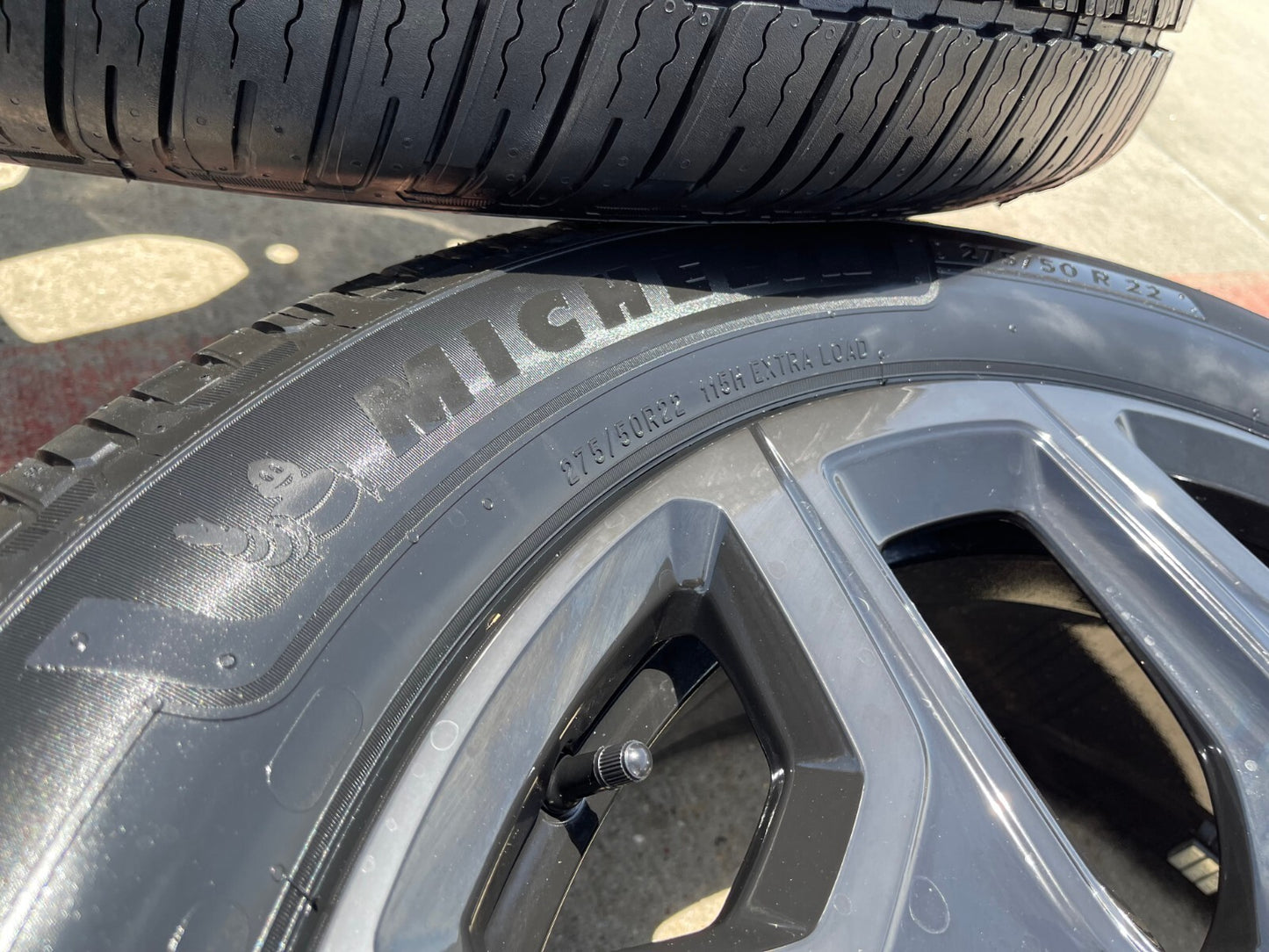22" Rivian R1T R1S OEM wheels rims tires 2022 2023 2024 2025 2026 NEW MICHELIN