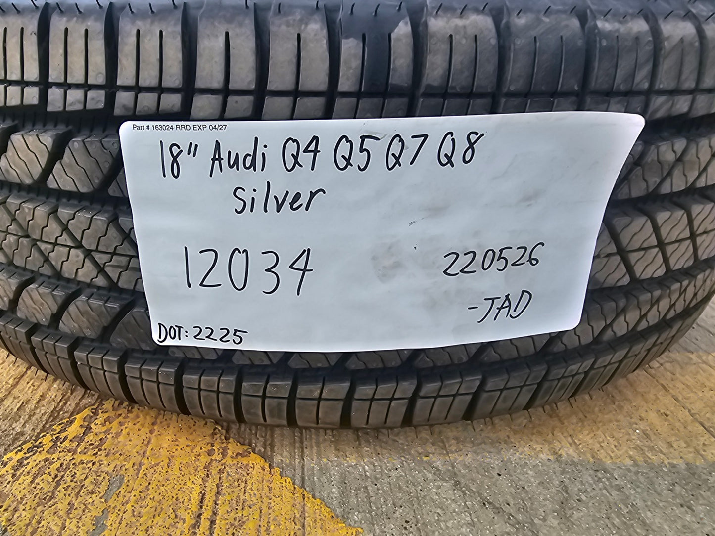 18" Audi Q5 OEM wheel rim Q4 Q7 Q8 12034 VW Atlas 2021 2022 2023 2024 2025 NEW