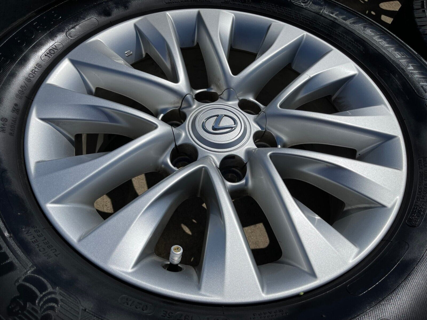 18" Lexus GX460 GX470 Tacoma 4Runner OEM CHROME wheels rims 74297 tires MICHELIN